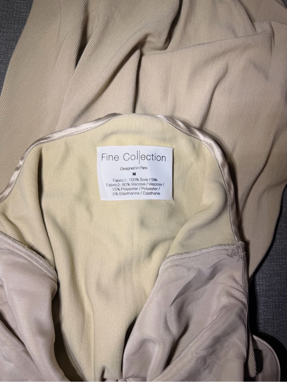 Women's Midi Dress in Beige